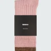 Fashion Finisterre Bosun Sock PinkSmoke/Sable