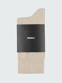 Best Finisterre Classic Wool Sock Oatmeal