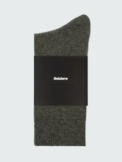 Clearance Finisterre Classic Wool Sock Olive