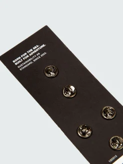 Outlet Finisterre Blue Pin Badges