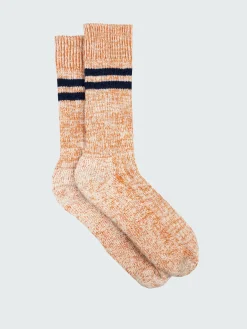 Best Sale Finisterre Kelson Stripe Sock Sangria/Navy