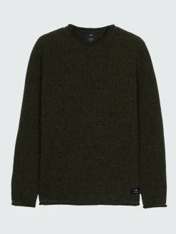 Cheap Finisterre Men's Barents Sweater Olive