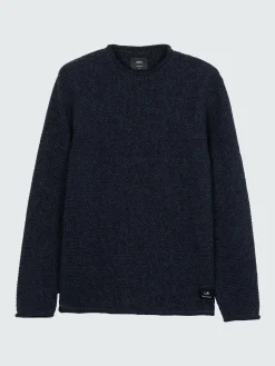 Discount Finisterre Men's Barents Sweater Indigo