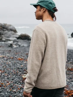 Flash Sale Finisterre Men's Barents Sweater Oatmeal