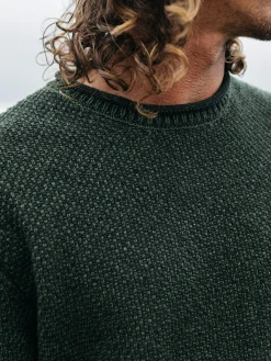 Cheap Finisterre Men's Barents Sweater Olive