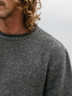 Sale Finisterre Men's Barents Sweater GreyMarl