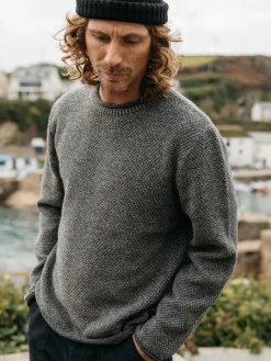 Sale Finisterre Men's Barents Sweater GreyMarl