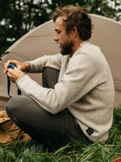 Flash Sale Finisterre Men's Barents Sweater Oatmeal