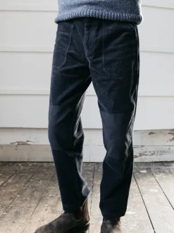 Cheap Finisterre Men's Basset Cord Trouser Navy