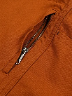 Store Finisterre Men's Basset Flannel Lined Jacket Sable