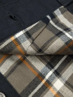Cheap Finisterre Men's Basset Flannel Lined Jacket Black