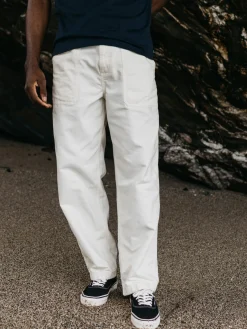 Fashion Finisterre Men's Basset Pant Ecru