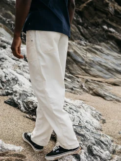 Fashion Finisterre Men's Basset Pant Ecru