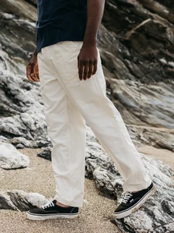 Fashion Finisterre Men's Basset Pant Ecru