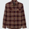 Online Finisterre Men's Beardsmore Shirt BlackCherryCheck