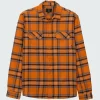 New Finisterre Men's Beardsmore Shirt HarvestGoldCheck
