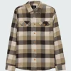 Cheap Finisterre Men's Beardsmore Shirt WillowGreenCheck