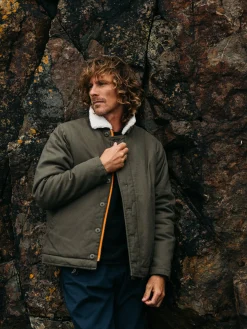 New Finisterre Men's Berings Deck Jacket Olive