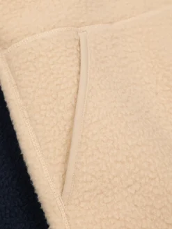 New Finisterre Men's Bolster Full Zip Fleece Oatmeal/Navy