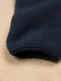 New Finisterre Men's Bolster Full Zip Fleece Oatmeal/Navy