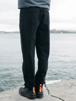 Best Finisterre Men's Breaker 5-Pocket Jean BlackDenim