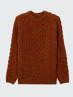 Hot Finisterre Men's Cabet Sweater Copper