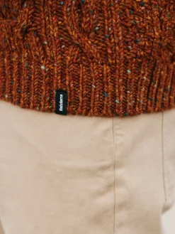 Hot Finisterre Men's Cabet Sweater Copper