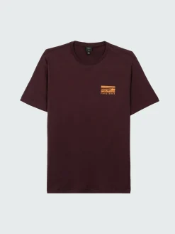 Online Finisterre Men's Cape T-Shirt BlackCherry