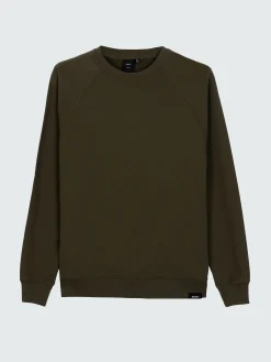 Online Finisterre Men's Coho Sweatshirt Olive