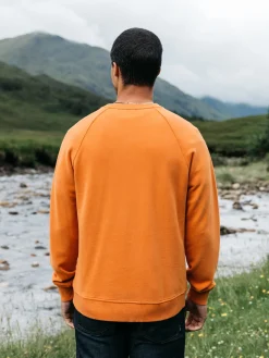 Outlet Finisterre Men's Coho Sweatshirt HarvestGold