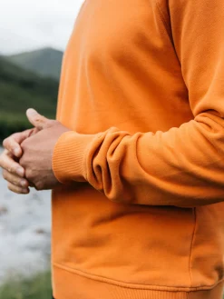 Outlet Finisterre Men's Coho Sweatshirt HarvestGold