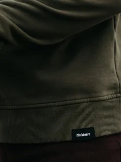 Online Finisterre Men's Coho Sweatshirt Olive