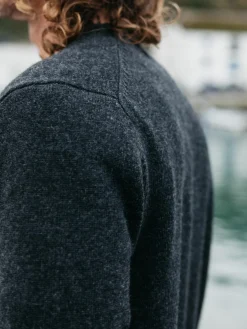 Outlet Finisterre Men's Columba Cardigan Raven