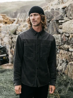 Cheap Finisterre Men's Cordium Shirt Raven