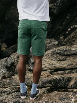 Shop Finisterre Men's Coverack Shorts PineShadow