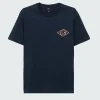 Best Finisterre Men's Diamond Logo T-Shirt Navy