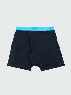 Clearance Finisterre Men's Eddy 2.0 Merino Wool Boxers Navy/Cyan