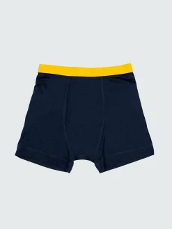 Fashion Finisterre Men's Eddy 2.0 Merino Wool Boxers Navy/Manuka