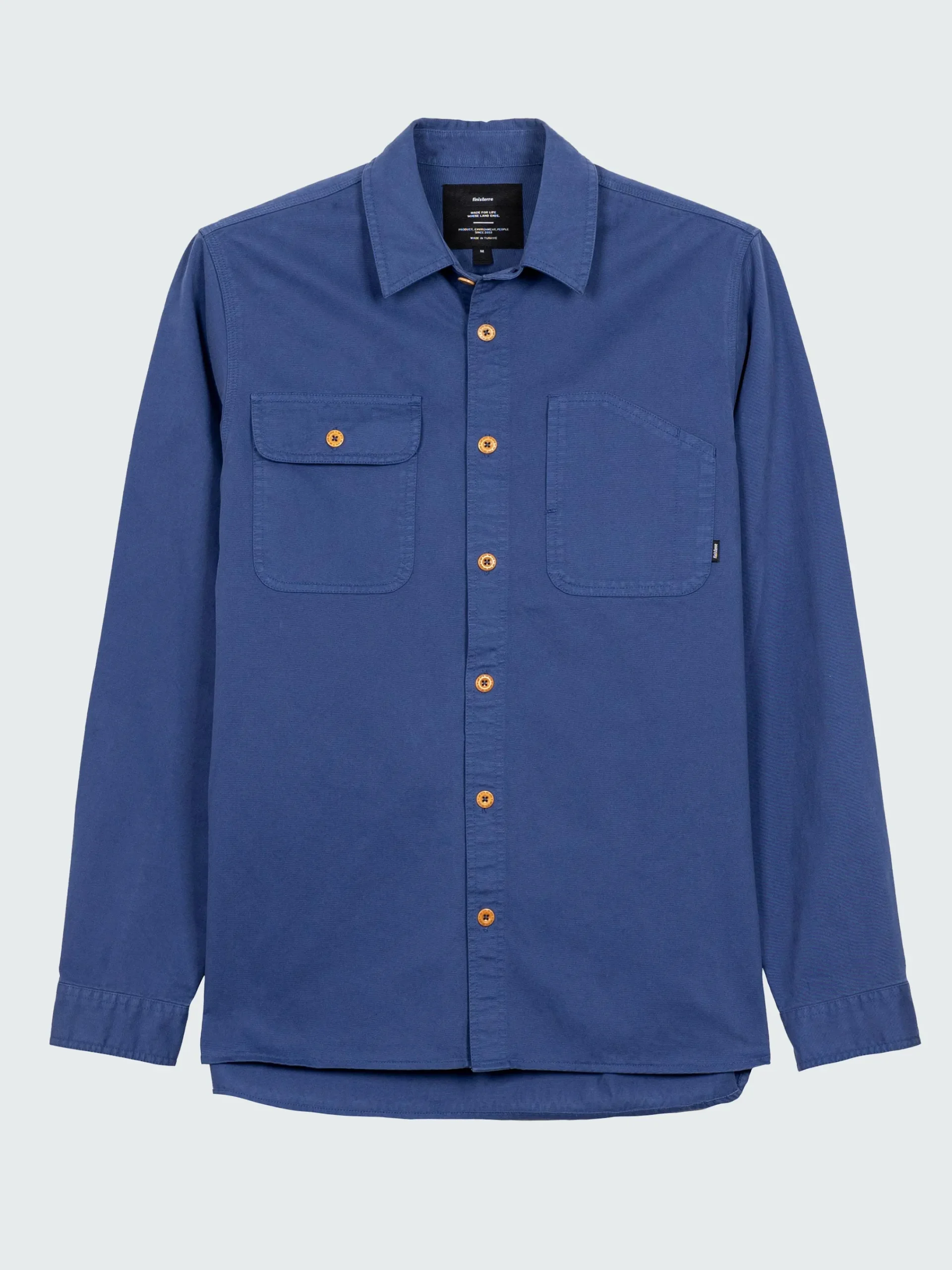 Fashion Finisterre Men's Eddystone Shirt Midnight