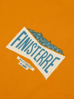Best Finisterre Men's Emblem T-Shirt HarvestGold
