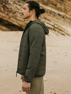 Hot Finisterre Men's Firecrest Hooded Jacket Olive