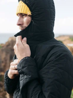 Cheap Finisterre Men's Firecrest Hooded Jacket Black
