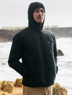 Cheap Finisterre Men's Firecrest Hooded Jacket Black