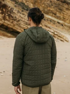 Hot Finisterre Men's Firecrest Hooded Jacket Olive