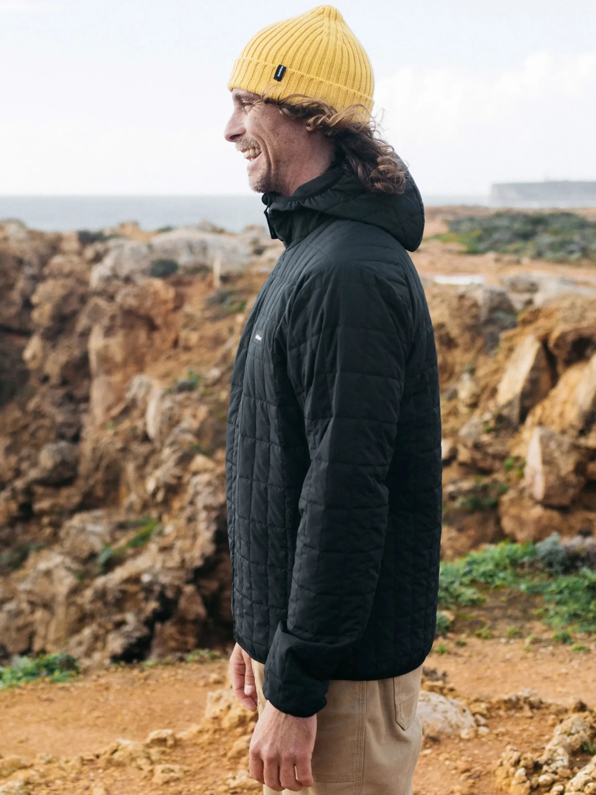 Cheap Finisterre Men's Firecrest Hooded Jacket Black