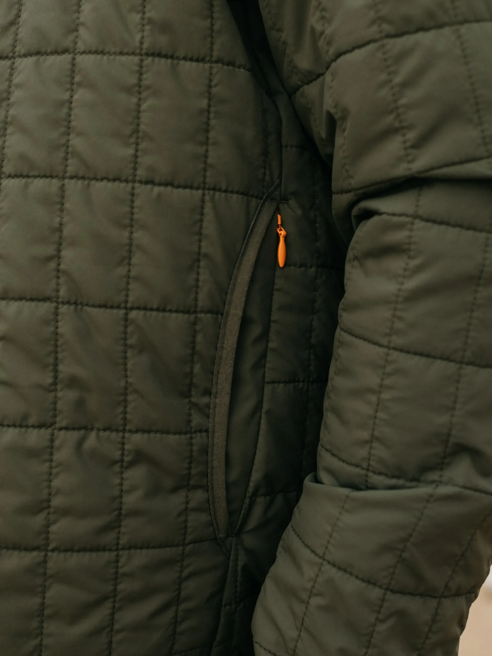 Hot Finisterre Men's Firecrest Hooded Jacket Olive