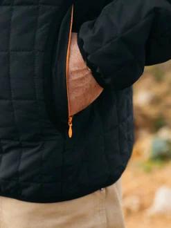 Cheap Finisterre Men's Firecrest Hooded Jacket Black