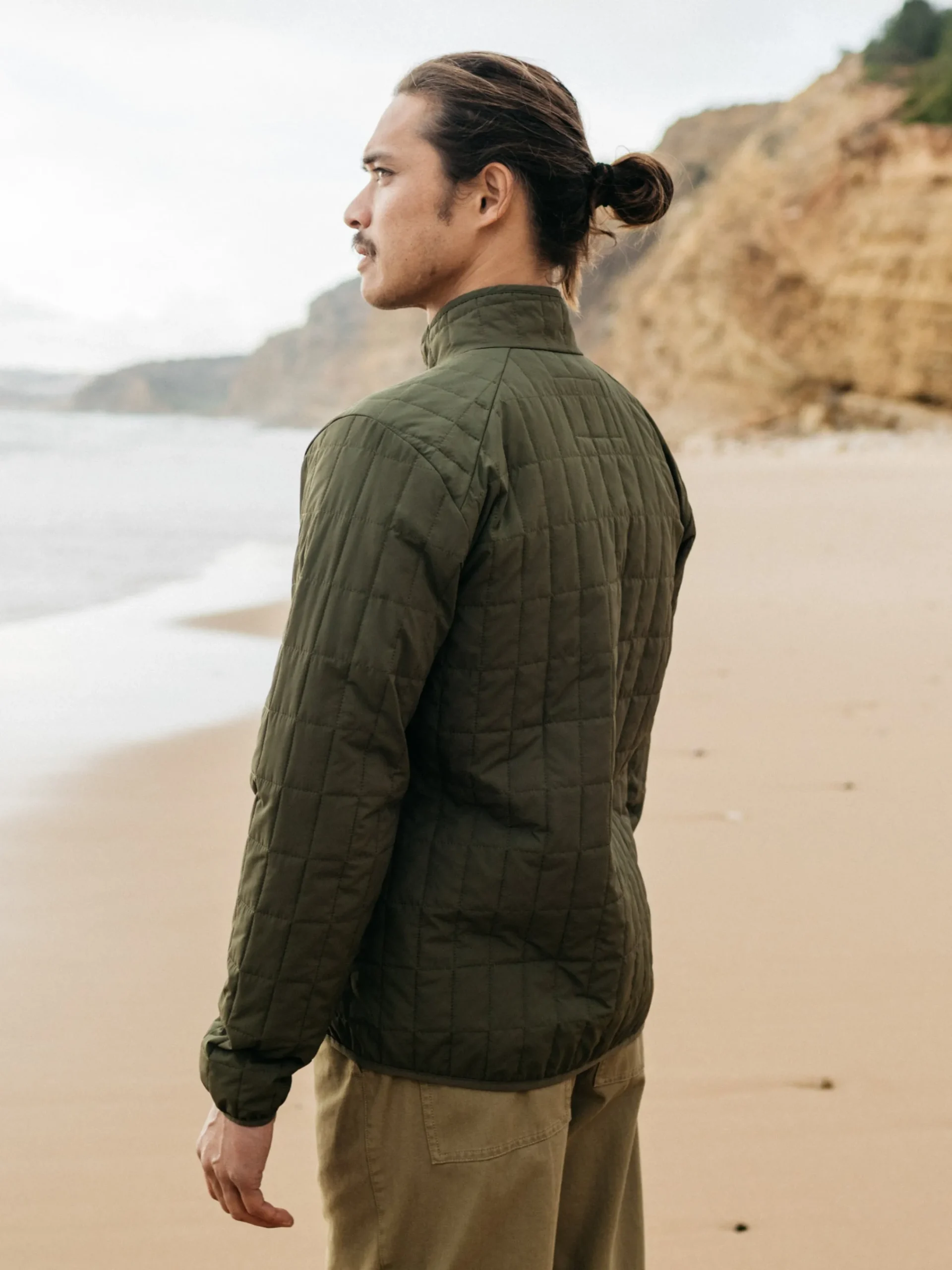 Store Finisterre Men's Firecrest Jacket Olive