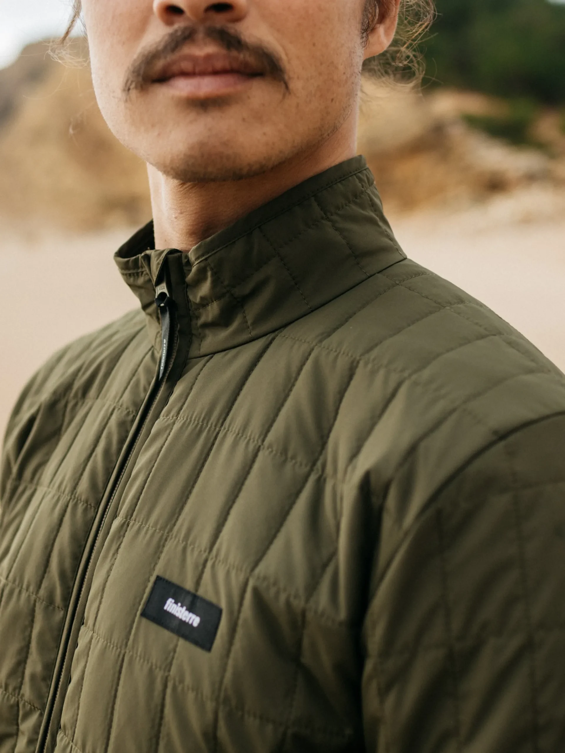 Store Finisterre Men's Firecrest Jacket Olive