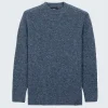 Online Finisterre Men's Furlong Crew Sweater IndigoBlue